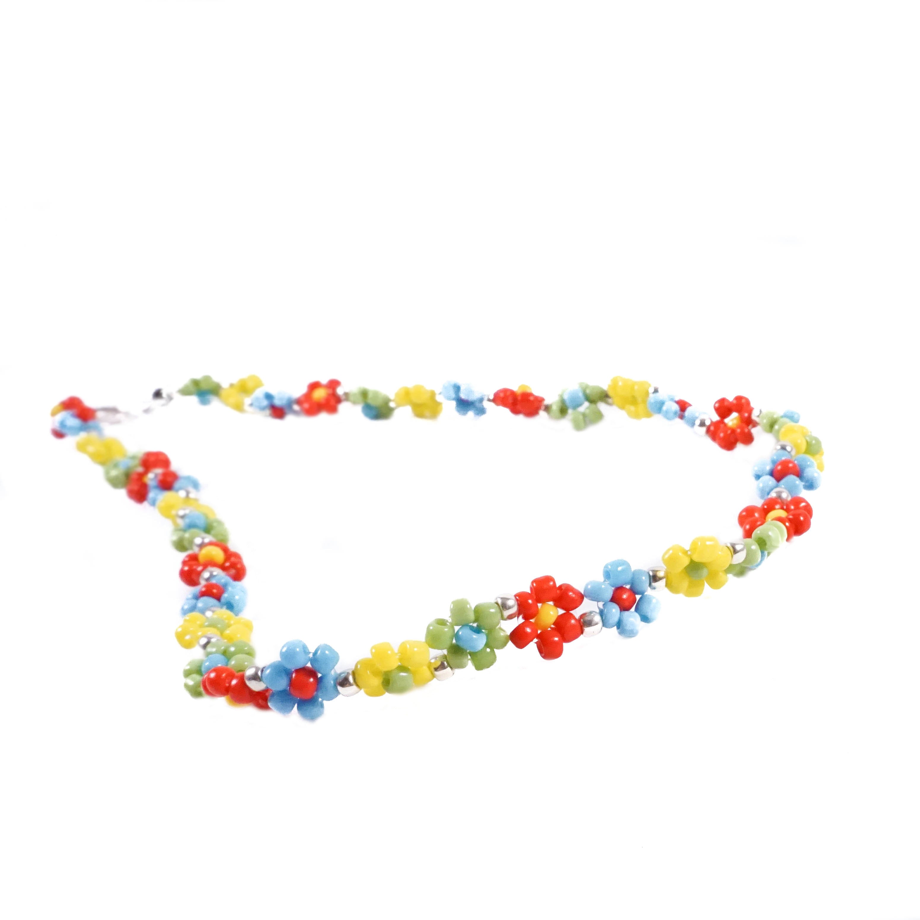 Children Beaded Flower Bracelet Colored Acrylic Flower Necklace For Girls -  China Wholesale Necklaces $1.82 from Yiwu Landy Jewelry Co. Ltd |  Globalsources.com